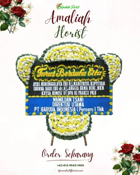 Papan Bunga Duka Terbah